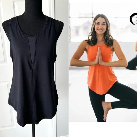 ZYIA Tops - Zyia Active Effortless Tank Top in Black